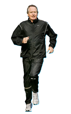 Prof. Alexander Weber im Laufoutfit